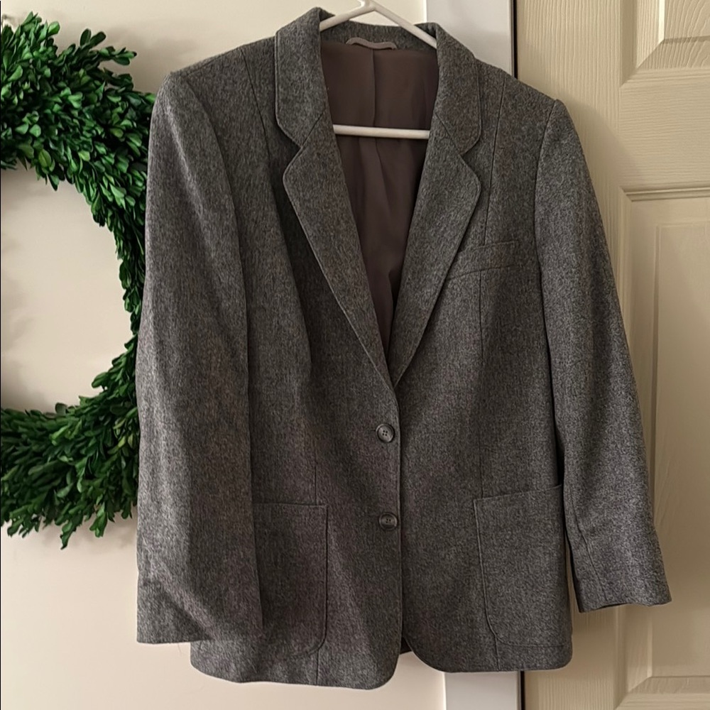 Gray Women's Blazer